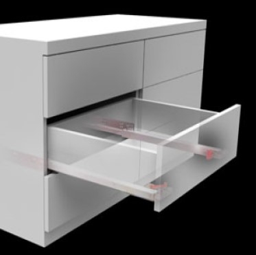 drawer rail smart slide full-fit