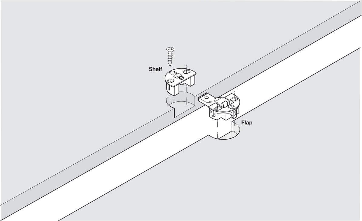 Flap hinge