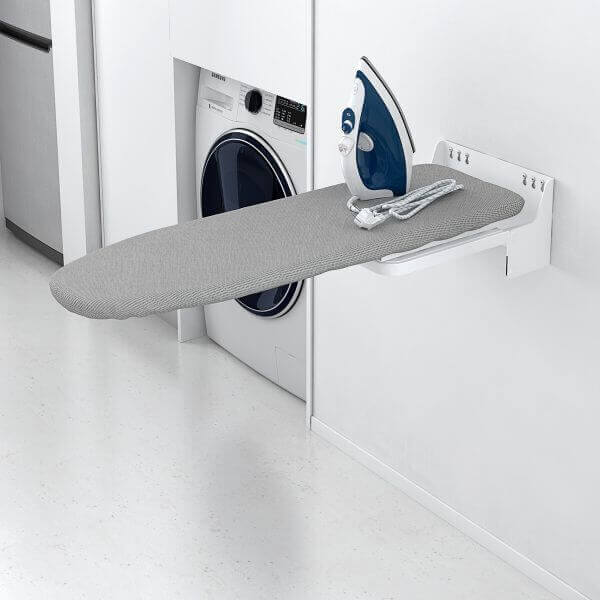 Folding ironing board