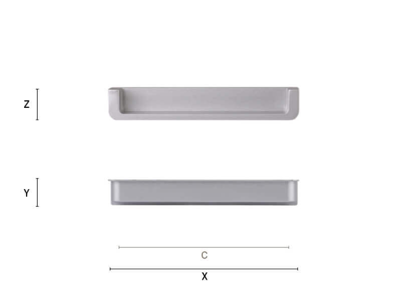 Built-in handle 363