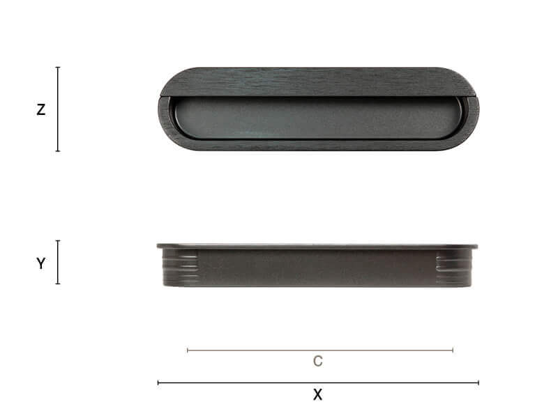 Built-in handle 418