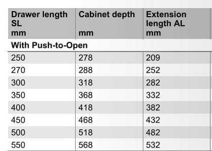 Matrix Push to open Drawer Runner
