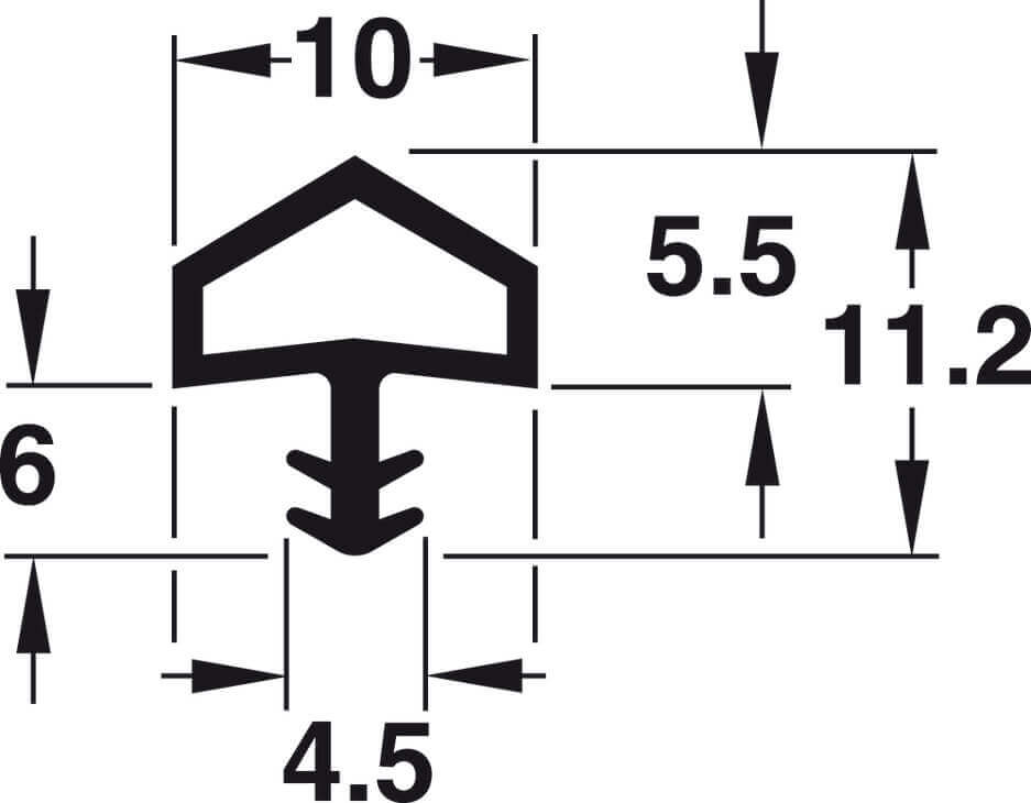 DOOR Rebate seal