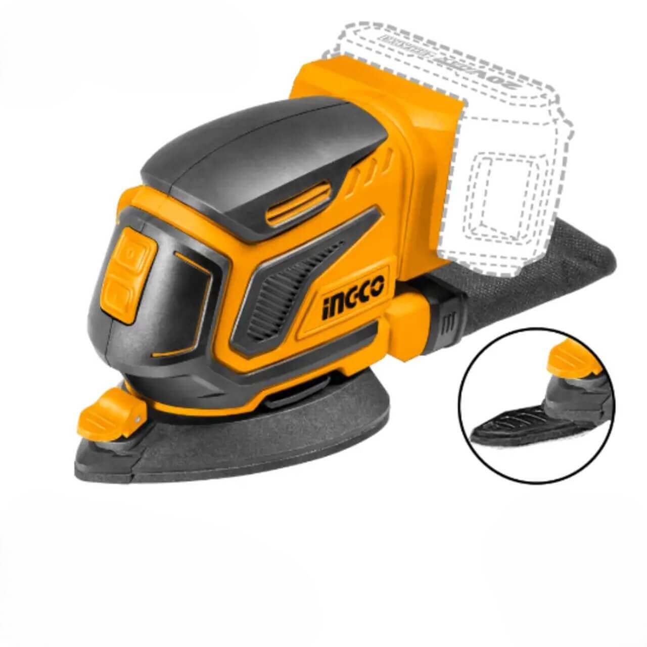 Cordless Palm Sander 20V