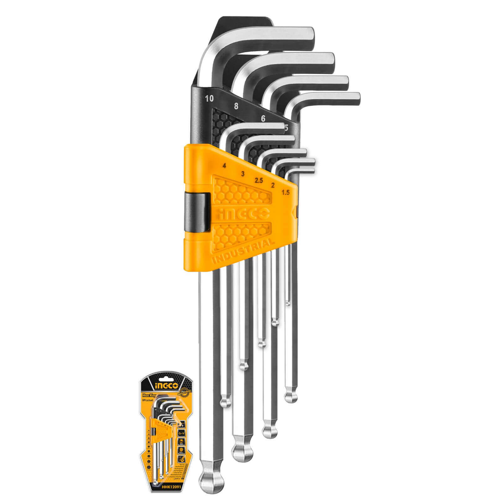 Hex Allen Key Wrench Set Ball Point