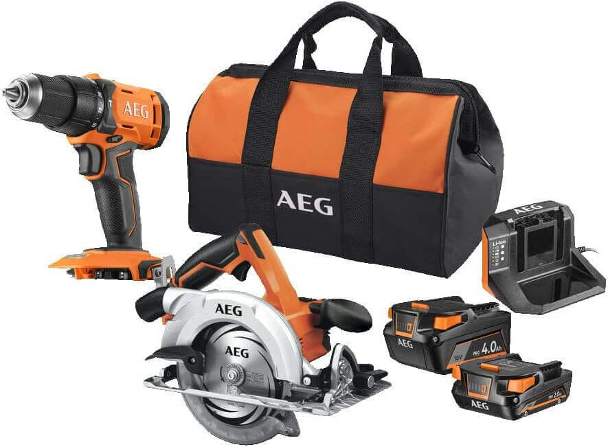 Cordless Hammer Drill + Cordless Circular Saw