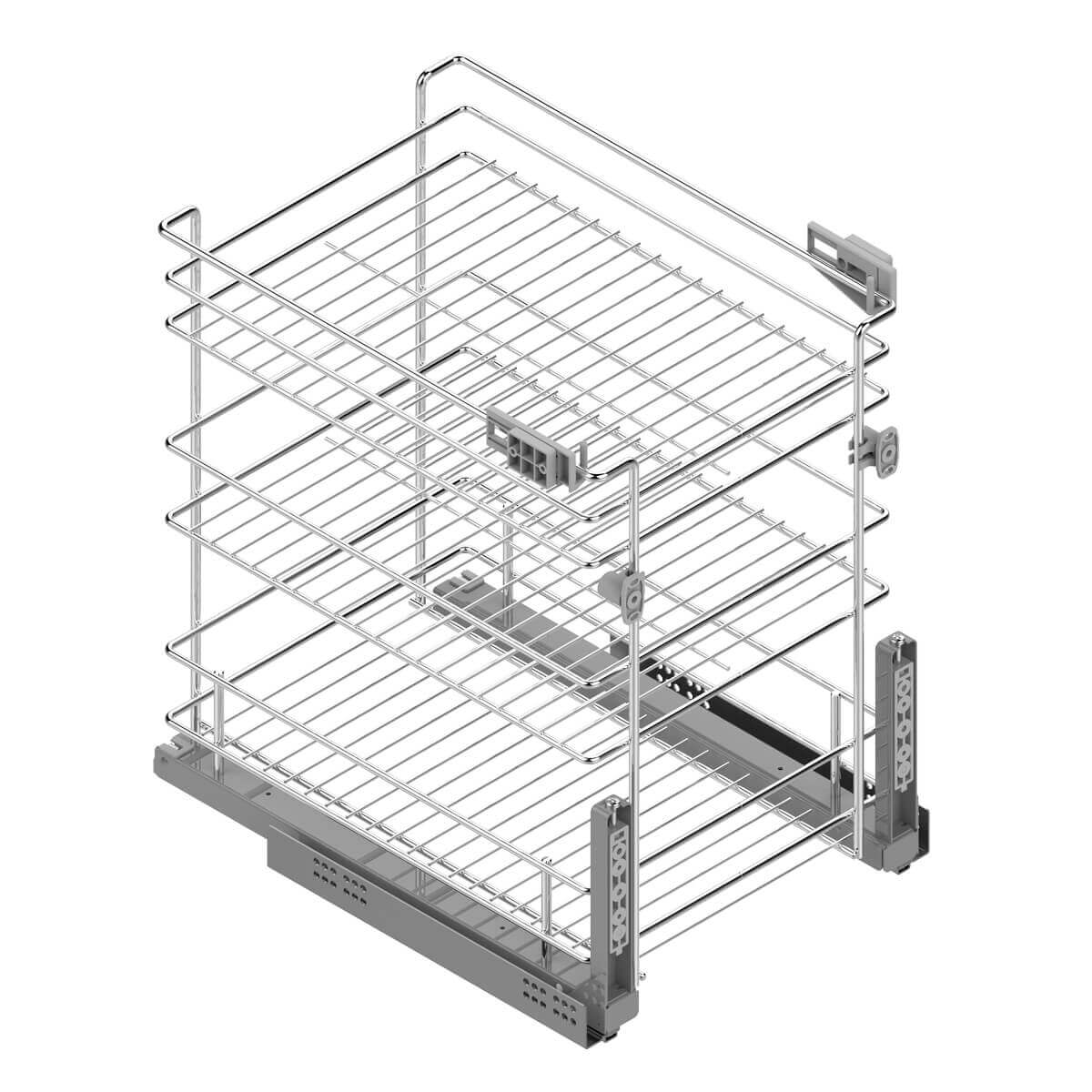 Pull-out pantry basket 