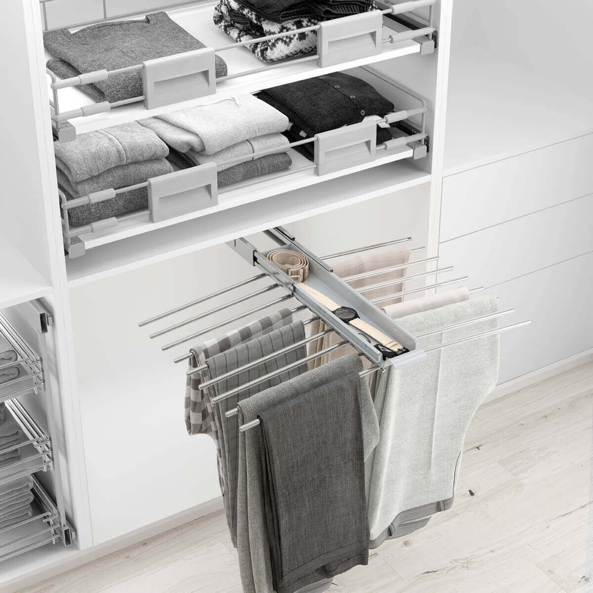 Pull-out Trouser Holder