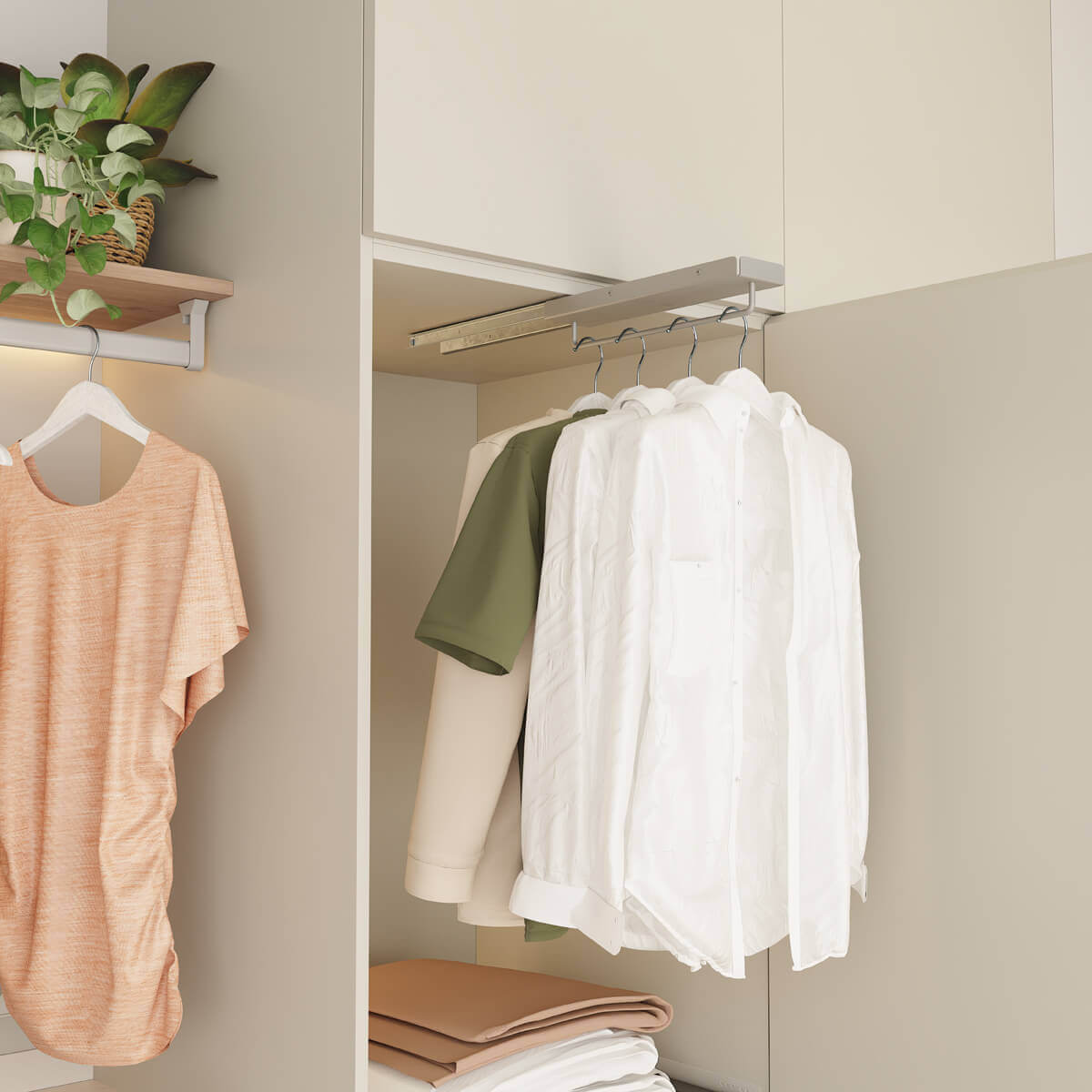 Pull-out hanger