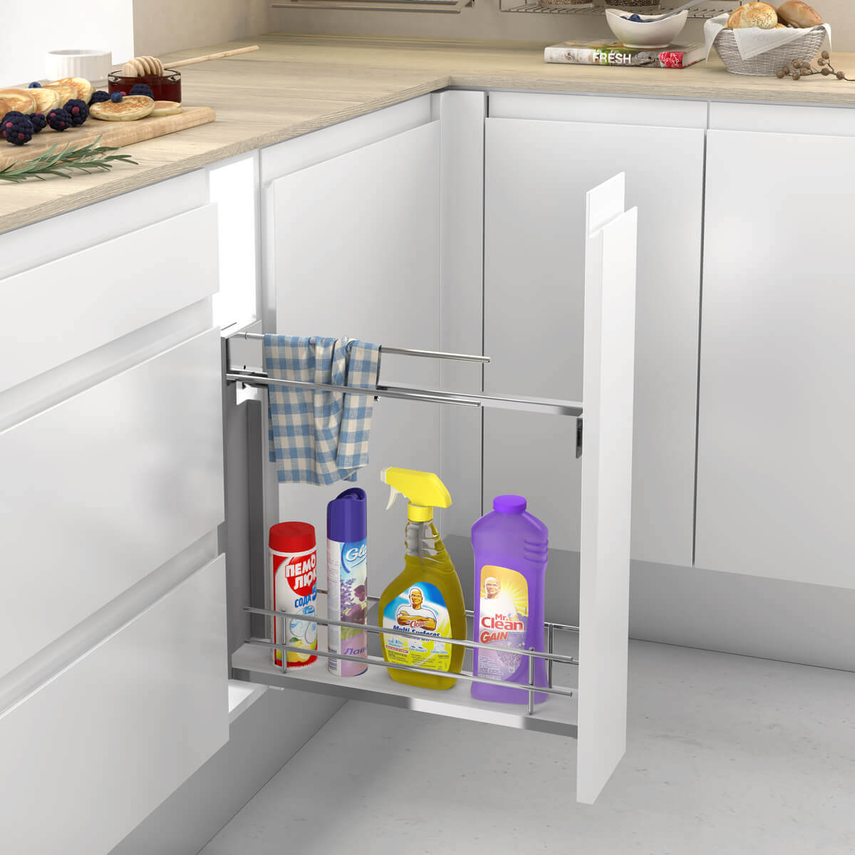 Pull-out Towel side Runner