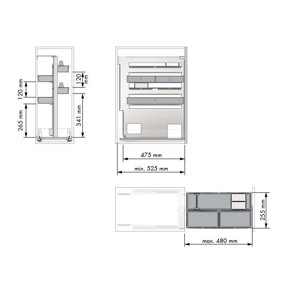 Pantry For Drawer