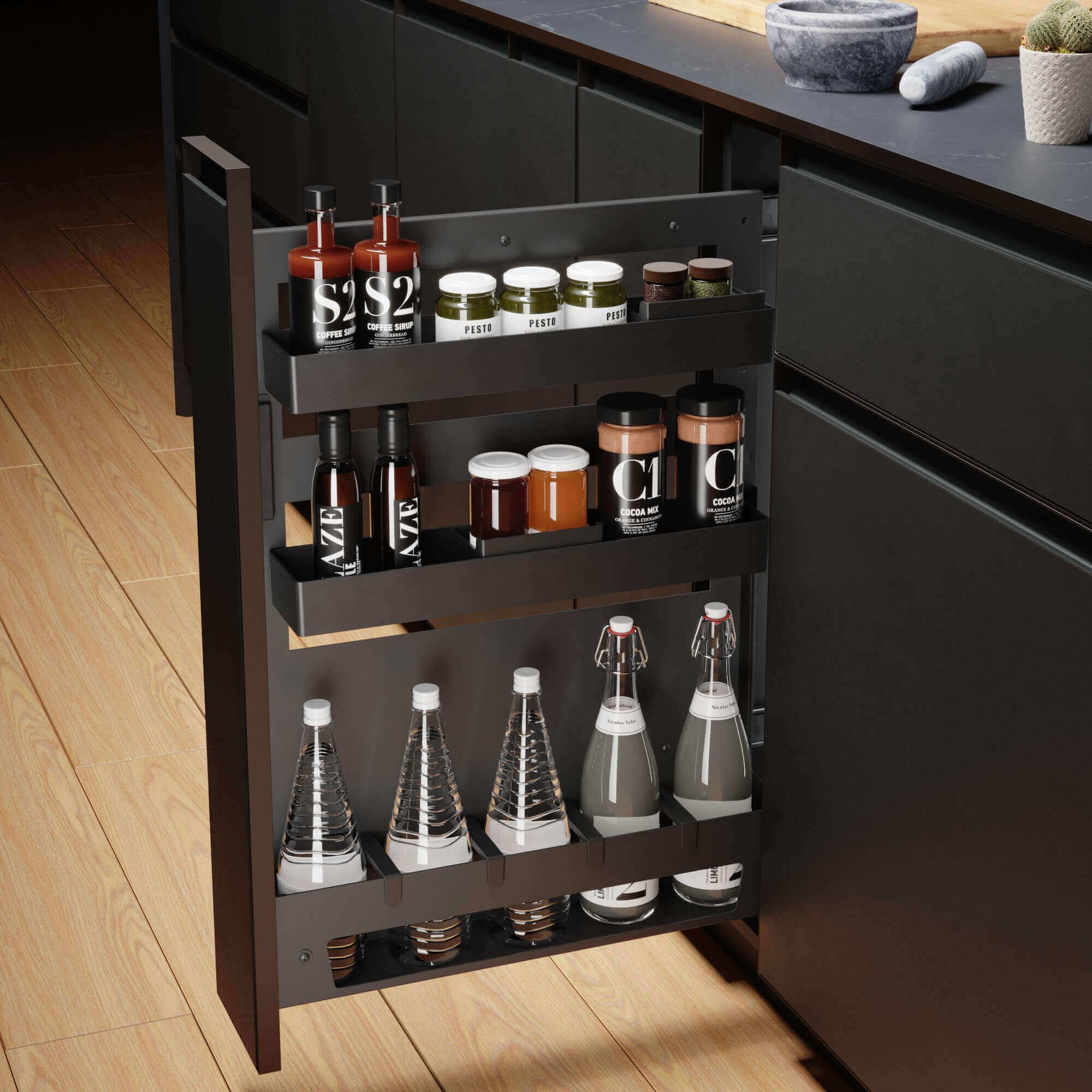 Bottle side runner FLAT NOVA