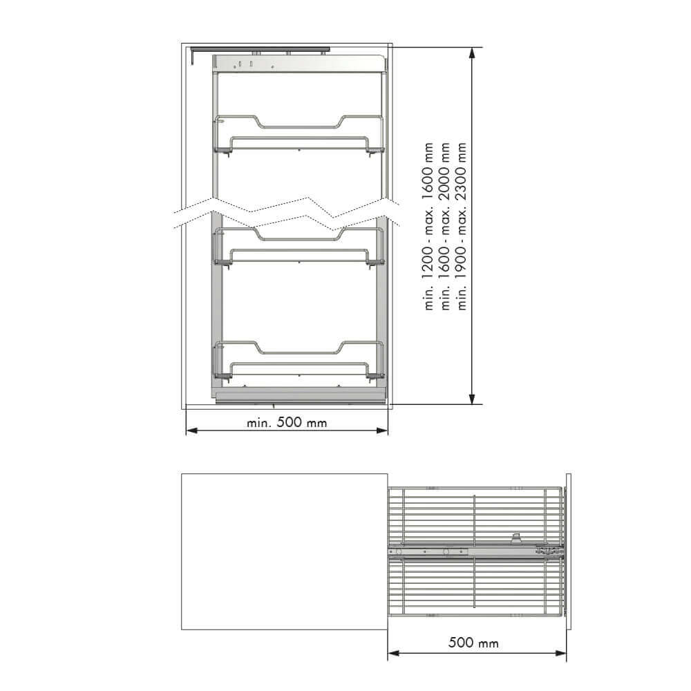 Pull-out Supermarket Kit