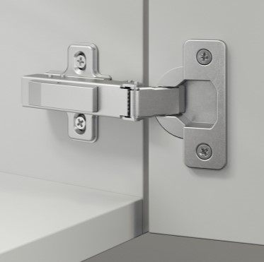 Cup Hinge, integrated soft closing
