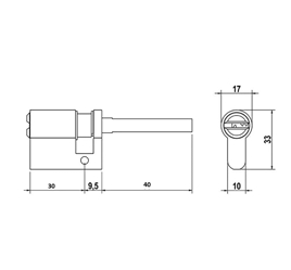 Security Euro Cylinder