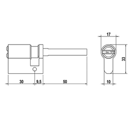 Security Euro Cylinder