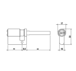 Security Euro Cylinder