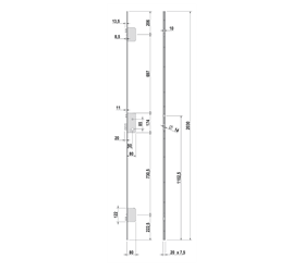 3 Points Locks 203 CM