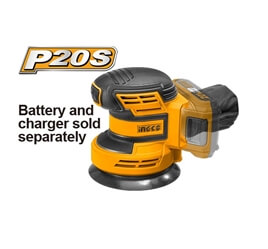 Cordless Random Orbit Sander 125mm 20V No battery/charger