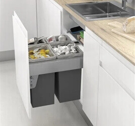 Ecological waste bin