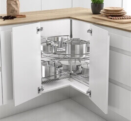 270º swivel basket