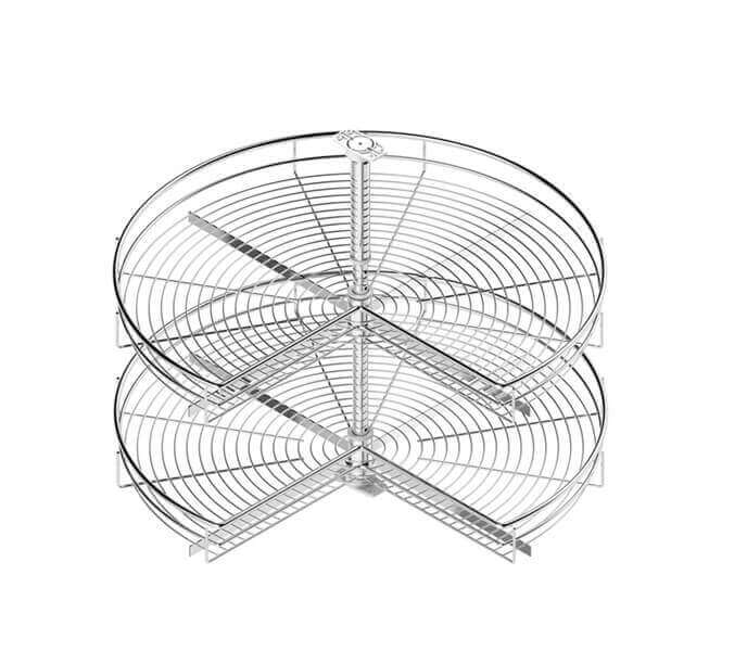 270º swivel basket