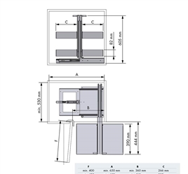 Corner Pull-out Frame NOVA
