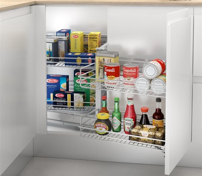 Corner Pull-out Frame