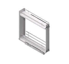 Pull-out bottle side runners FLAT