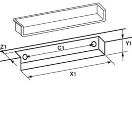 Built-in handle 363