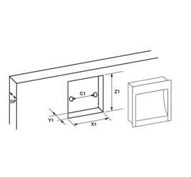 built-in handle 374