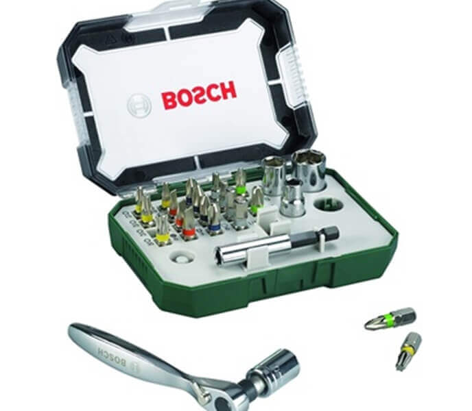 Screwdriver Bit & Ratchet Set 26 pcs
