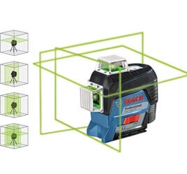 Line Laser 3 Line 360° Green