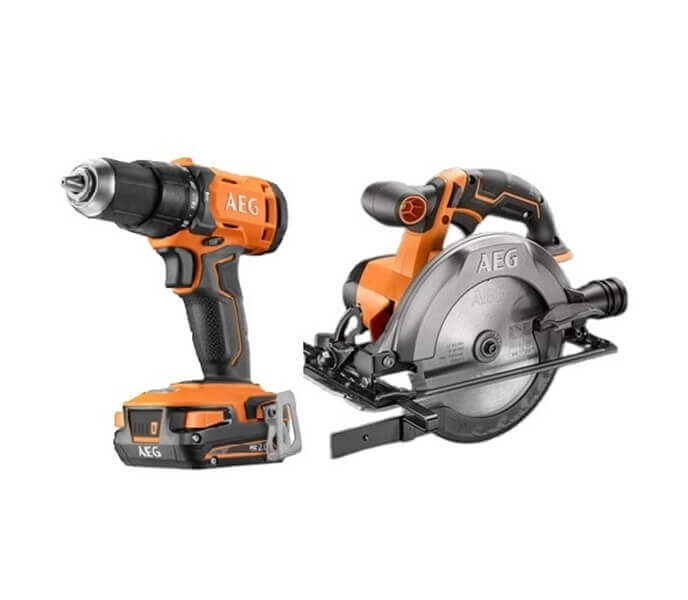Cordless Hammer Drill + Cordless Circular Saw