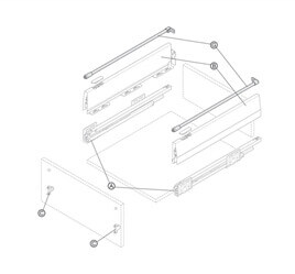 Round Side railing Matrix Box