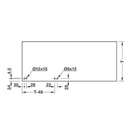 Swivel Table Top  Fitting