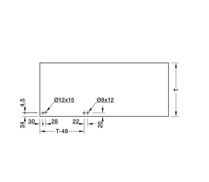 Swivel Table Top  Fitting