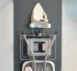 Iron and Ironing Board Holder