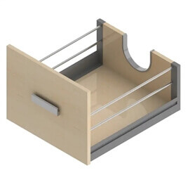 Vertical U-Bend Siphon Plastic Cover