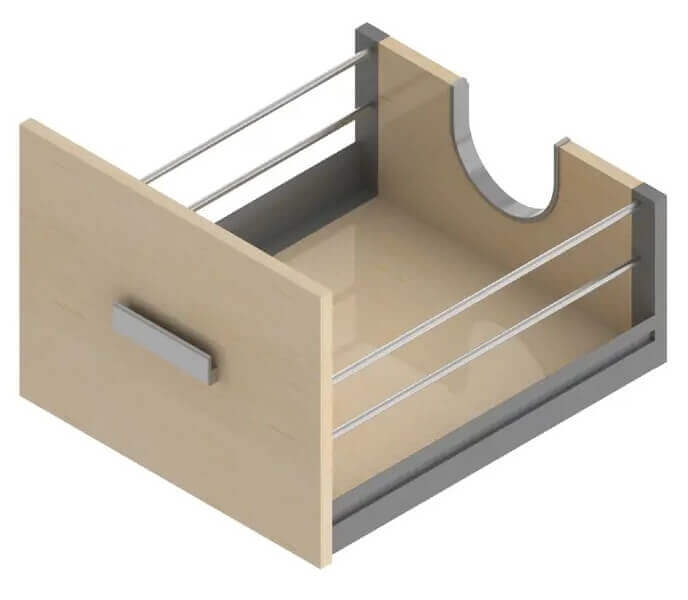 Vertical U-Bend Siphon Plastic Cover