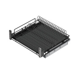 Undermount Shelf with Tray