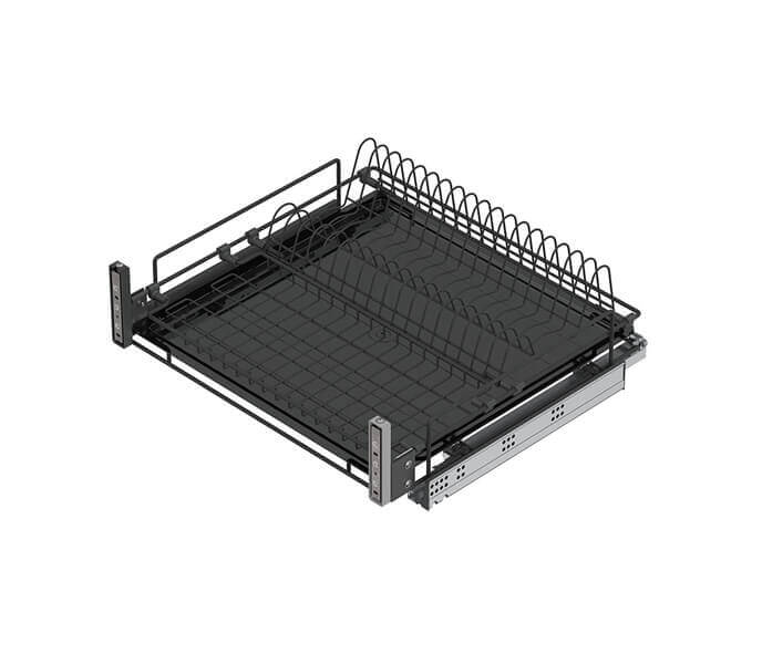Undermount Shelf with Tray