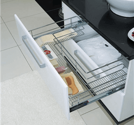 Under-Sink Drawer With Full Extension