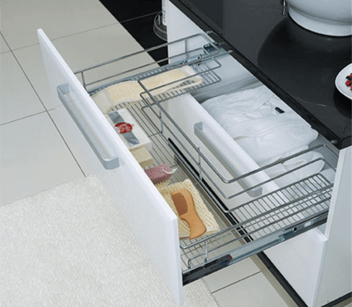 Under-Sink Drawer With Full Extension
