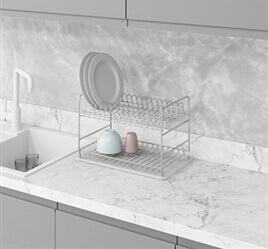 Countertop dish rack