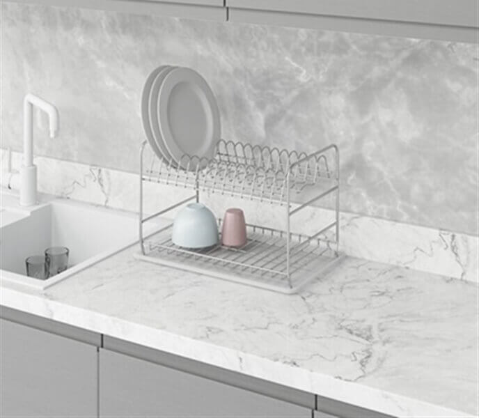 Countertop dish rack