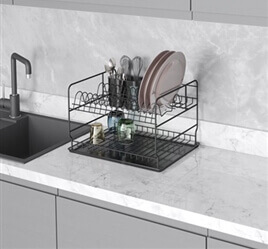 Countertop dish rack