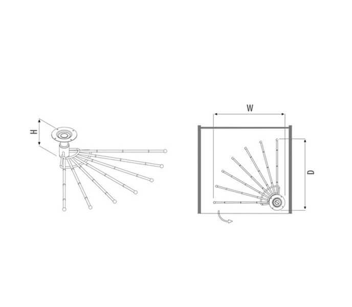 Turning Trouser Rack