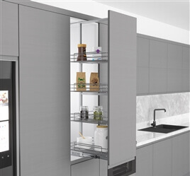 5 baskets Larder 155-170cm