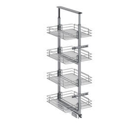 5 baskets Larder 155-170cm